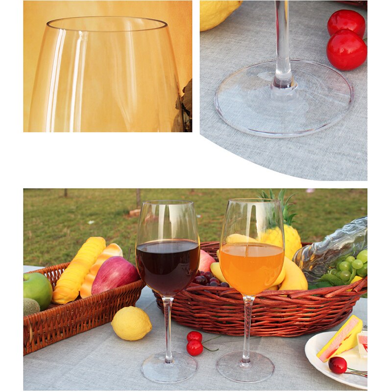Copas de vino tinto irrompibles de plástico, Copas de cóctel, copas de vino, copas para beber vino, de boda en casa