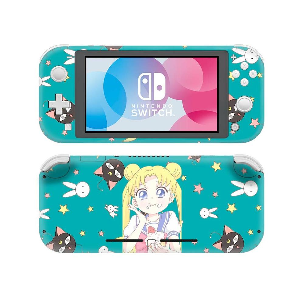 Pegatina protectora para Nintendo Switch Lite, pegatina de piel de Anime Sailor Moon: YSNSL1101