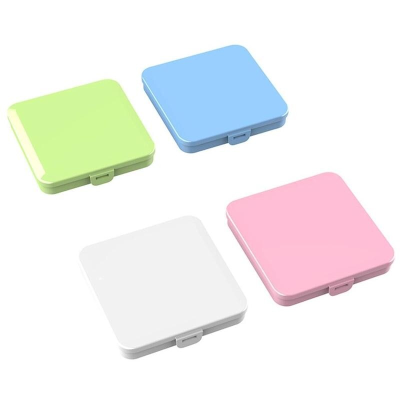1Pc Bespaart Box Maskers Houder Doos Maskers Besparen Opslag Vochtbestendige Stofdicht Draagbare Plastic Cover Voor Wegwerp Bespaart doos Maskers