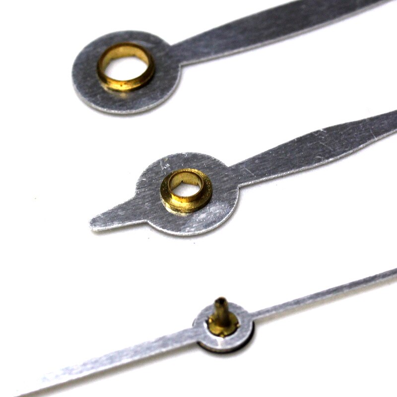 52# zwarte wijzers (alleen wijzers) metalen aluminium doe-het-zelf wijzers kwartsklok accessoire doe-het-zelf klok kits