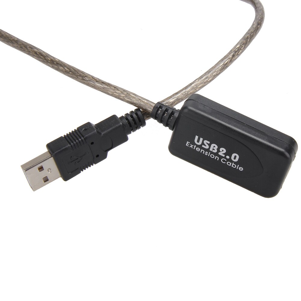 5m 10m 15m 20m USB Cable Male To Female USB 2.0 Extension Cable Extension Line Cable High Speed Wire Data Adapter Connector
