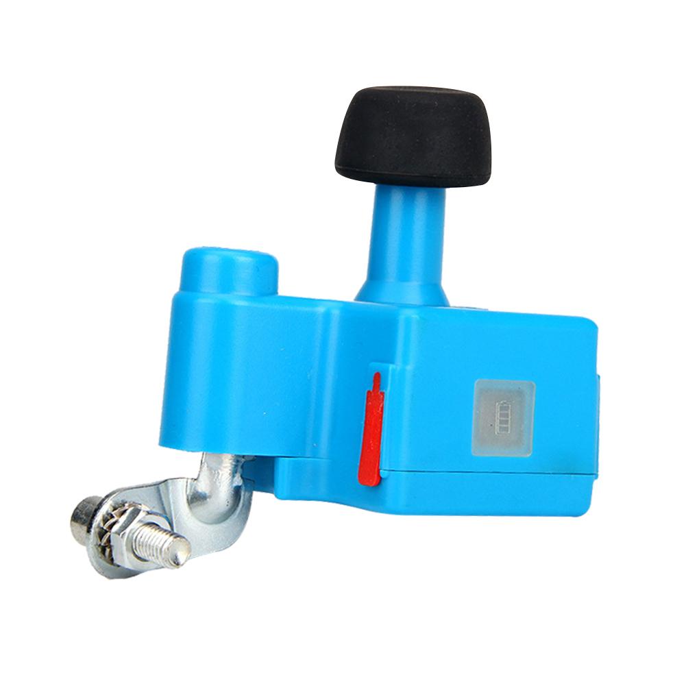 Autogenerador de bicicleta eléctrica, batería de teléfono móvil, Dinamo de bicicleta 5V 1A, salida integrada, batería de 1000mAh, equipo de conducción nocturna: Blue