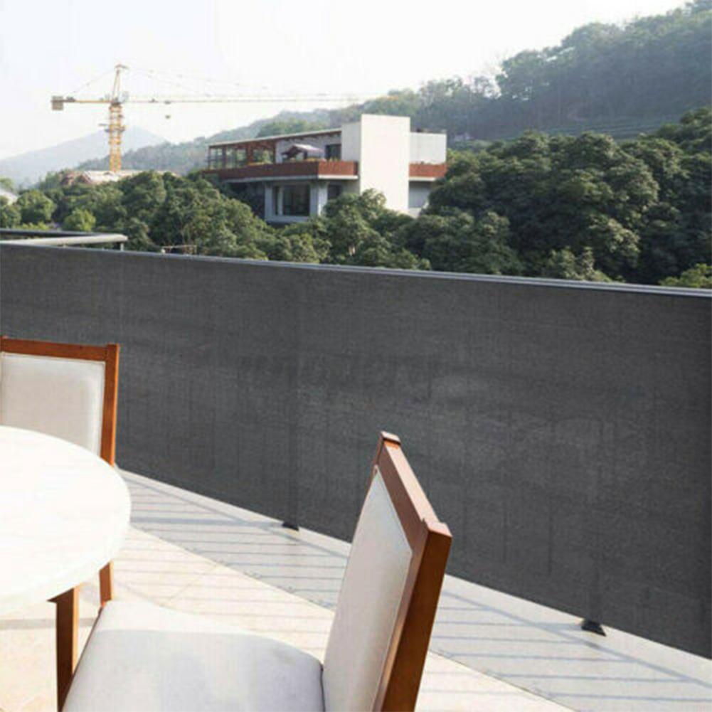 Garden Balcony Fence Net Balcony View Breeze Protective Screening Shade Cover Balcony Ties Breathable Outdoor And Awning G8K0