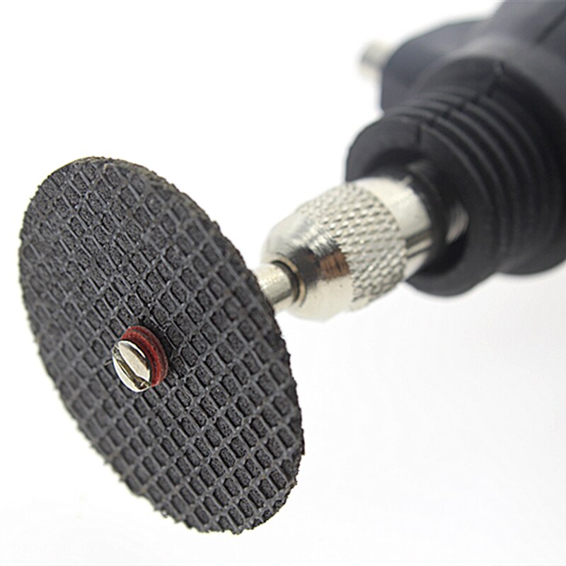 50PC Abrasive Tools Fiberglass Reinforced Cutting Disc Cut Off Wheel with 4 Mandrels Fit Dremel Rotary Tool Accessories