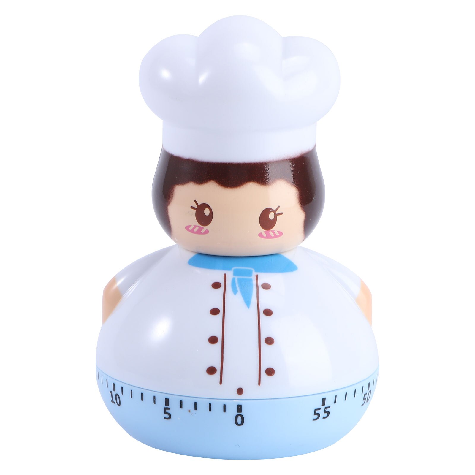 1pc Mechanical Timer Countdown Timer Cooking Timekeeper Reminder for Hotel Restaurant: Sky-blue