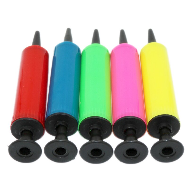 Draagbare Mini Ballon Pomp Bal Pomp Air Inflator Voetbal Basketbal Voetbal Yoga Bal Pomp Fitness Hand Push Blow Luchtpomp