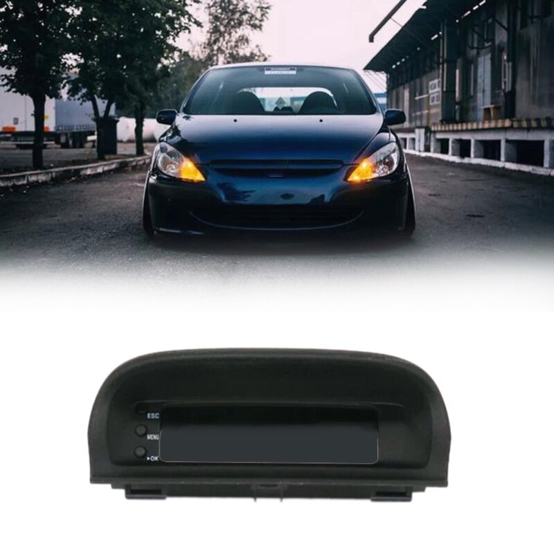 Écran fixe multifonction pour Peugeot 307, Instrument pour voiture