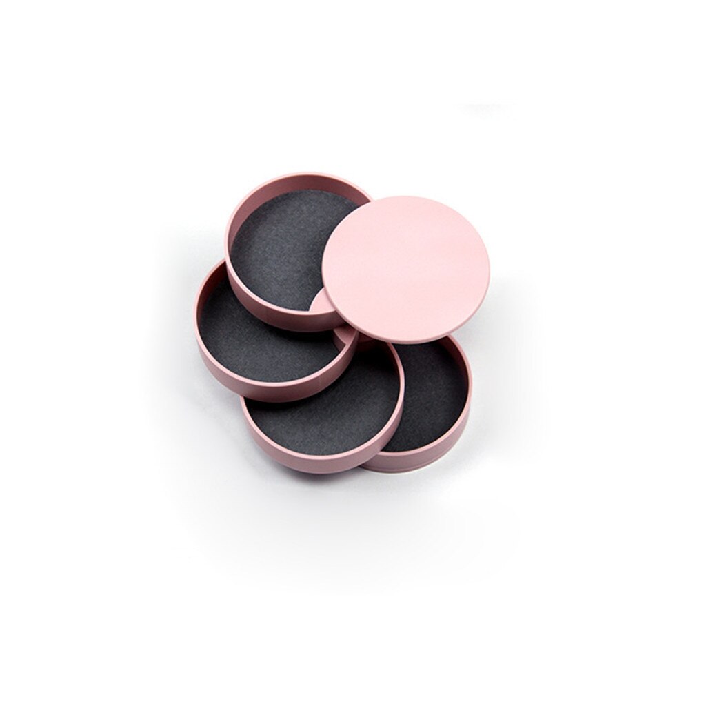 Mode-sieraden Opbergdoos Mode 4-Layer Draaibaar Sieraden Accessoire Opslag Met Libirthday Voor Vrouwen: PK