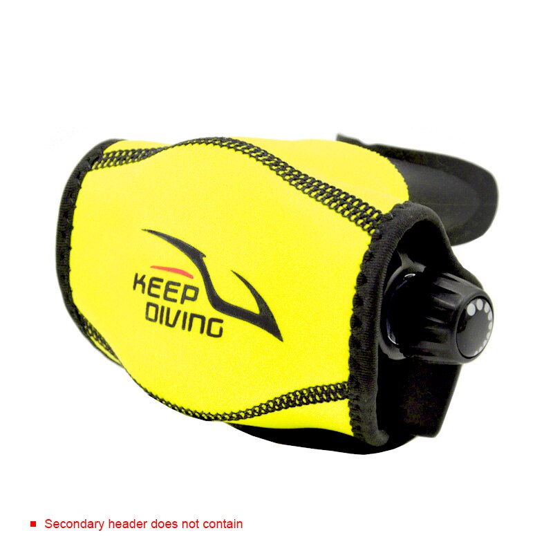 Dive Regulator Cover SCUBA Second Cover Regulator Stage Water Diving Neoprene for Snorkeling Diving: Yellow
