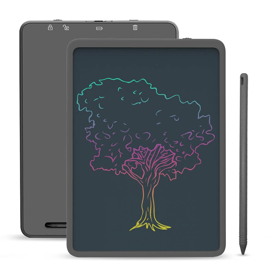 Enotepad tablette d'écriture tablette numérique tablette d'écriture Portable mince avec stylo et support: EP0211C-BLACK