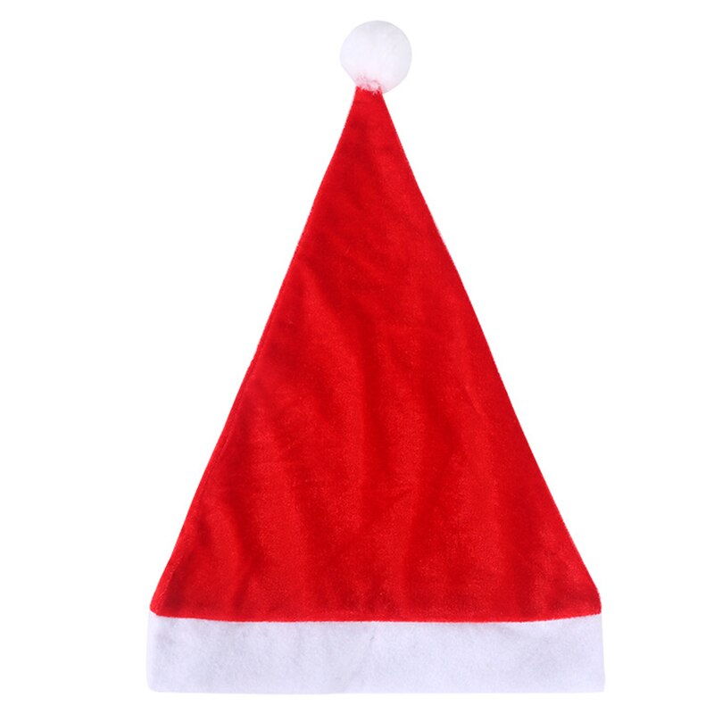 Kerst Hoed Voor Volwassen Kinderen Rode Kerstman Xmas Hat Cap Vrouwen Mannen Jongens Meisjes Xmas Cap Vrolijk Kerstfeest navidad Levert