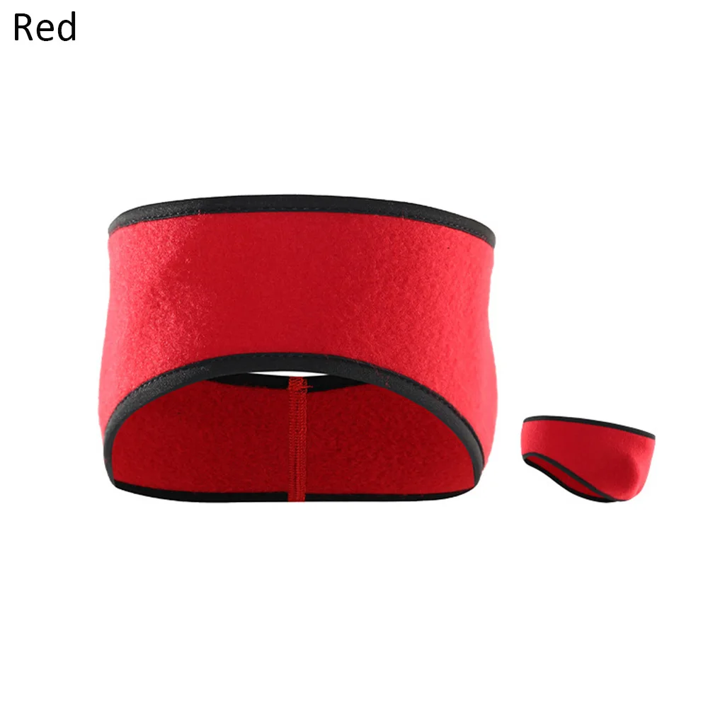 Ear Muffs Headband Women Men Winter Sweatband Running Headband Ear Warmer Fleece Ear Cover Outdoor Sports Hair Sweat Hair Bands: Light Grey