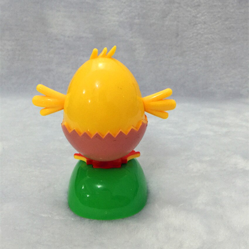 Gusci d'uovo Solare Altalena Fiori Decorazione di Interni auto Regali di Arredamento per La Casa Animale Scuotendo La Testa Educativi unisex di Plastica