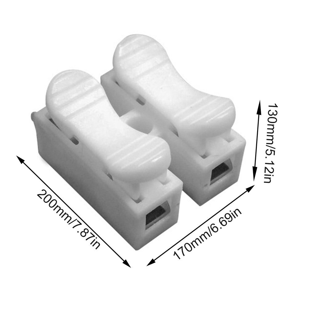 Push Type Fast Connection Terminals Fast Wiring Connector Retardant Fast Binding Posts Self-locking Quick Wiring Connector