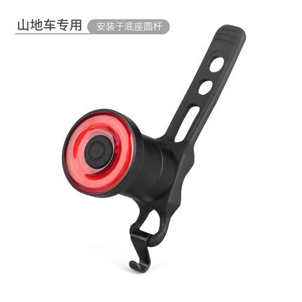 Enfitnix – feu arrière de selle Xlite 100 IPX6, avec chargeur USB, pour vélo de route et vtt, tige de selle, feux arrière de bicyclette, Xlite100: saddle seatpost