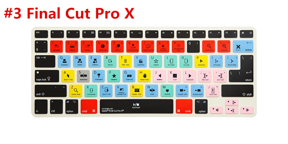 Ableton-funda de teclado para Macbook Pro, accesorio para teclado de acceso rápido, para Macbook Pro Air Retina 13 15 17 antes de