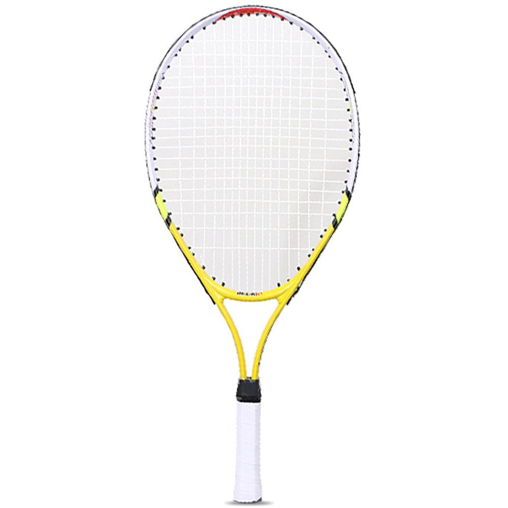 Tennis Racket Met Zak Aluminium Frame Met Stevige Nylon Draad Professionele Tennis Racket Voor Chindren Tennis Training