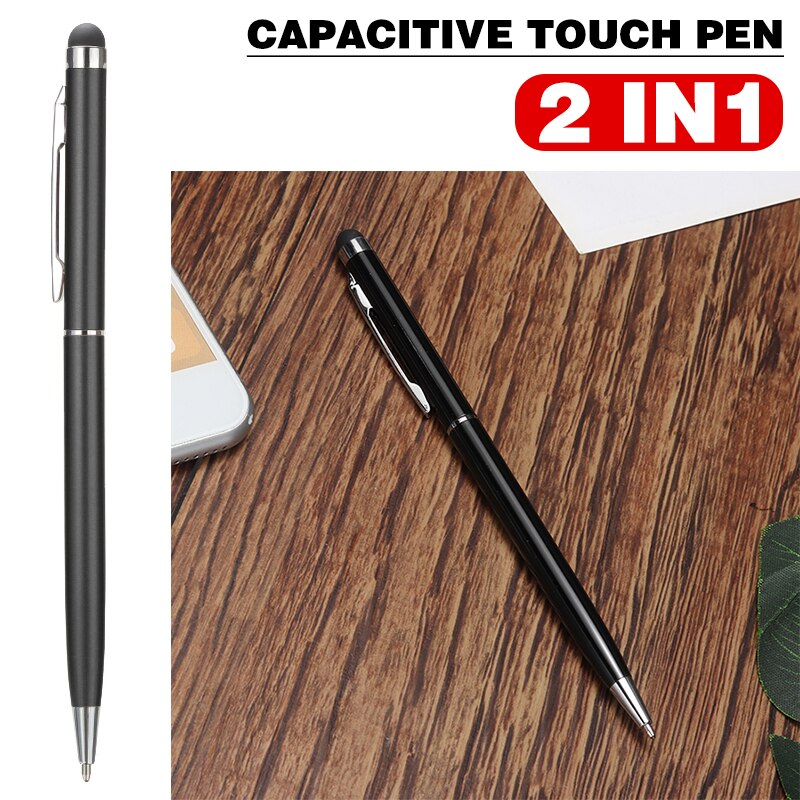 1Pc Capacitieve Touch Pen Zwart/Wit/Zilver/Rood Me... – Grandado