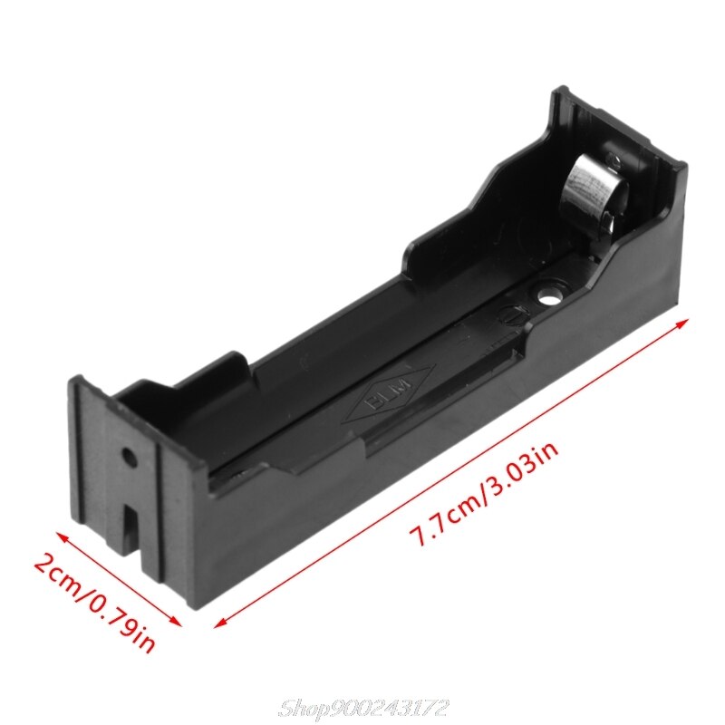 5 Stks/set Diy Abs Opbergdoos 2-Pin Houder Case Voor 1x Li-Ion 18650 3.7V Batterij