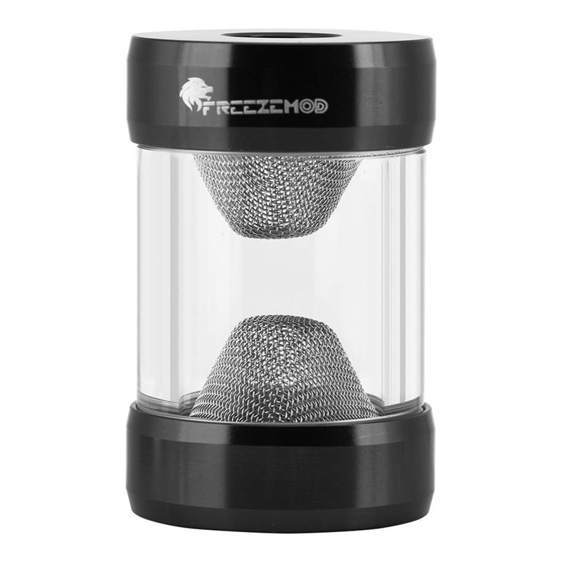 Freezemod glq -jx1 g1 / 4 tommer sølvfarvet vandkølingssystem dobbelt indvendigt gevind filtre 0.15mm mesh computer vandkøler tilbehør