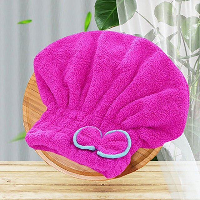 Asciugacapelli asciugatura rapida asciugamano bagno asciugatura rapida capelli turbante asciugamano asciugamano avvolgere turbante testa cappello panino asciugamano doccia attrezzo da bagno