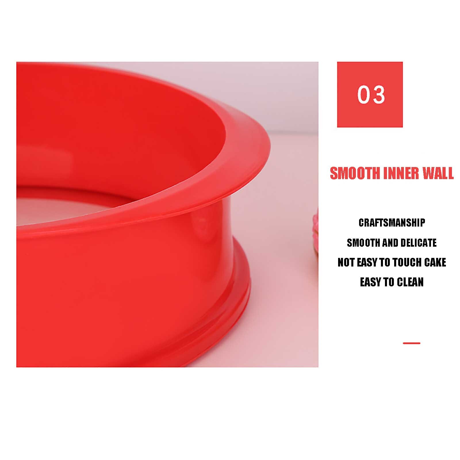 Cake Tool Home Food-grade Cake Maker Mold Desserts Home Diy Cake Making Soft Silicone Environmental Friendly Cakes Mold#g30