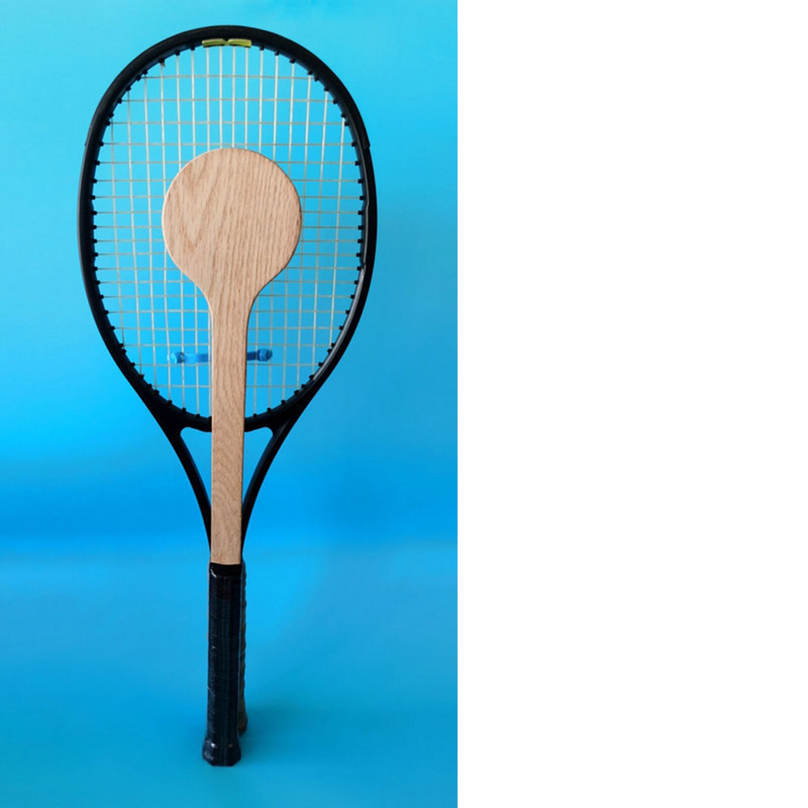 Tennis Pointer Houten Tennis Lepel Racket Voor Tennis Mid Sweet Spot Raken