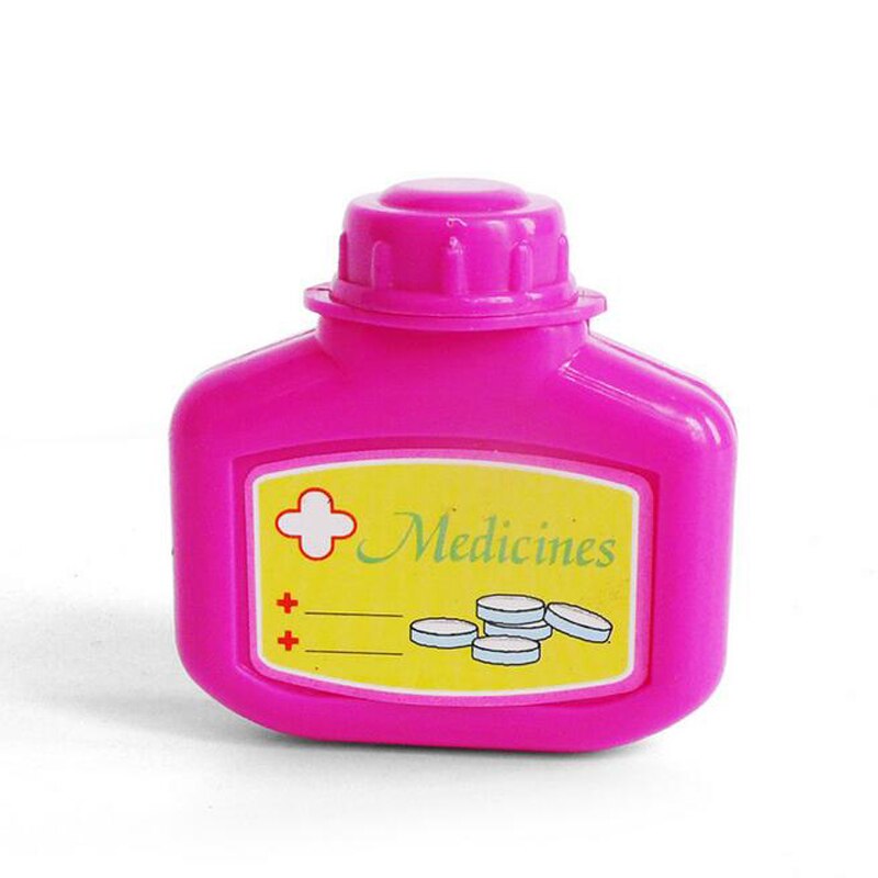 neue Kinder Spielen Rolle Spielen Arzt Kleidung Spielzeug Baby Krankenschwester Arzt Durchführung Kleine: medicine bottle 4