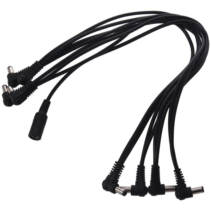 Alimentation pour pédale d'effet avec câble 8 voies 9V 1A adaptateur secteur ca/cc pour pédales avec effet guitare électrique