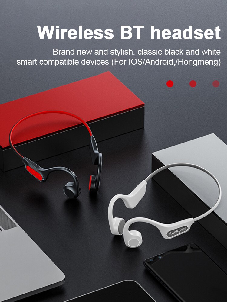 Lenovo X3 Pro Bluetooth 5.3 Bone Conduction Earphones Ear-hook Music Hifi Sports Waterproof Headset with Mic Wireless Headphones