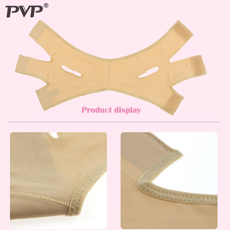 Delicate gezichtsmasker, dun gezichtsmasker, afslankend verband, huidverzorgingsgordel, vormgeven en liften, dubbele kin verminderen, gezichtsmasker, dunner wordende gezichtsband