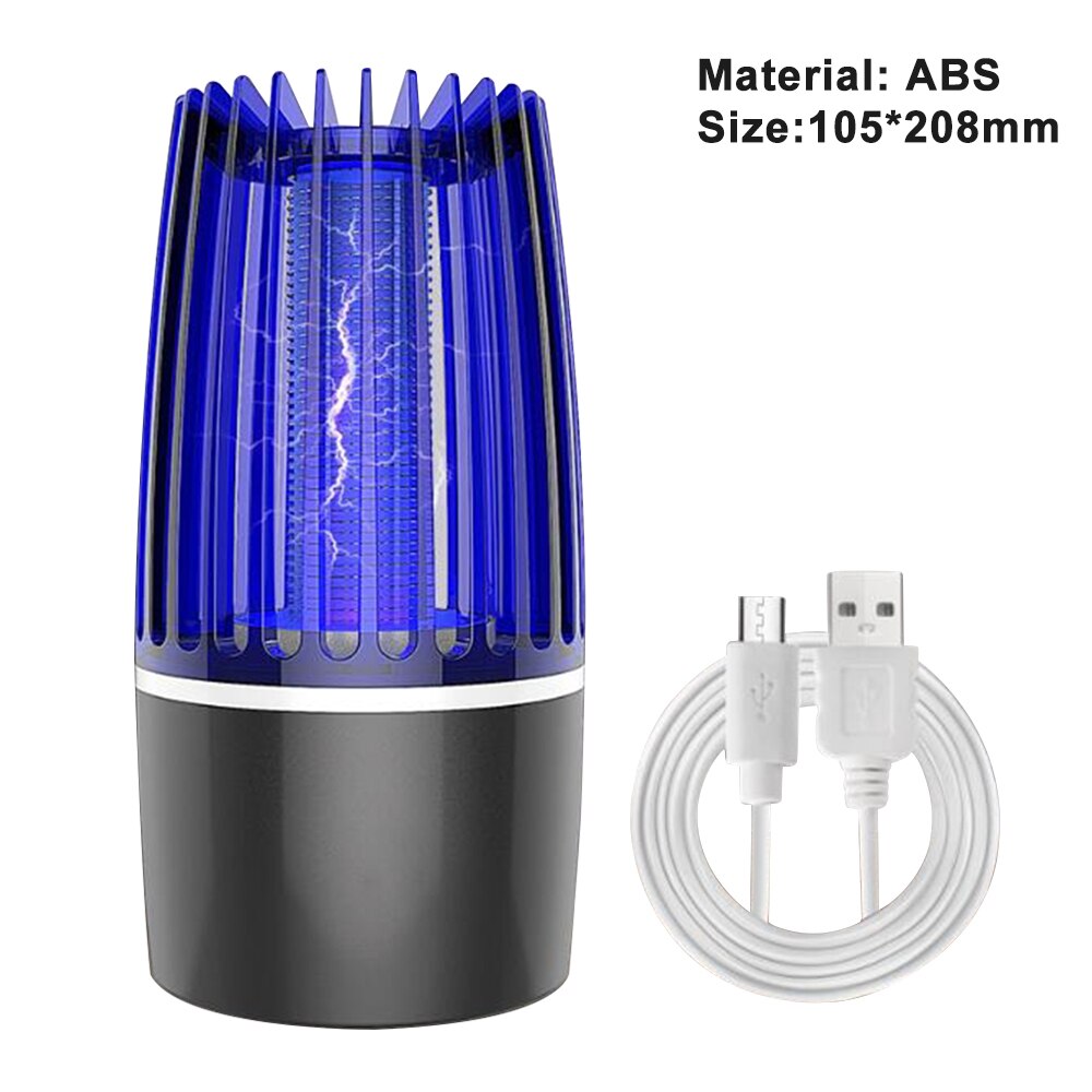 Mosquito Killer Lamp Night Light Rechargeable USB Killer Camping Light Electric Mosquito Fly Trap Anti-Mosquito Lamp: 1