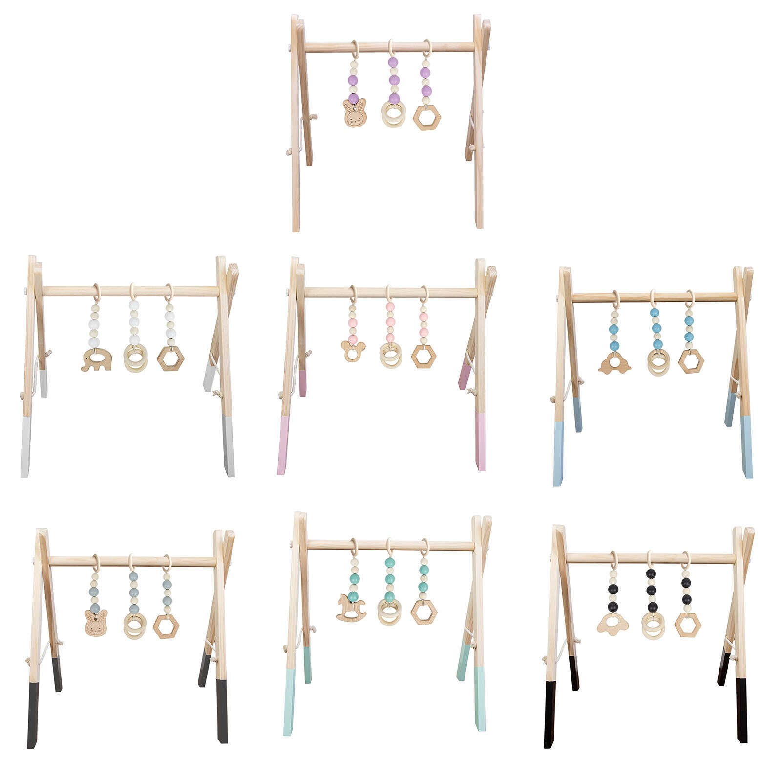 Baby Spel Gym Opvouwbare Draagbare Fitnessapparatuur Voor Kinderen Brinquedos Waldorf Chupeta Banaan Mordedor Mordedores