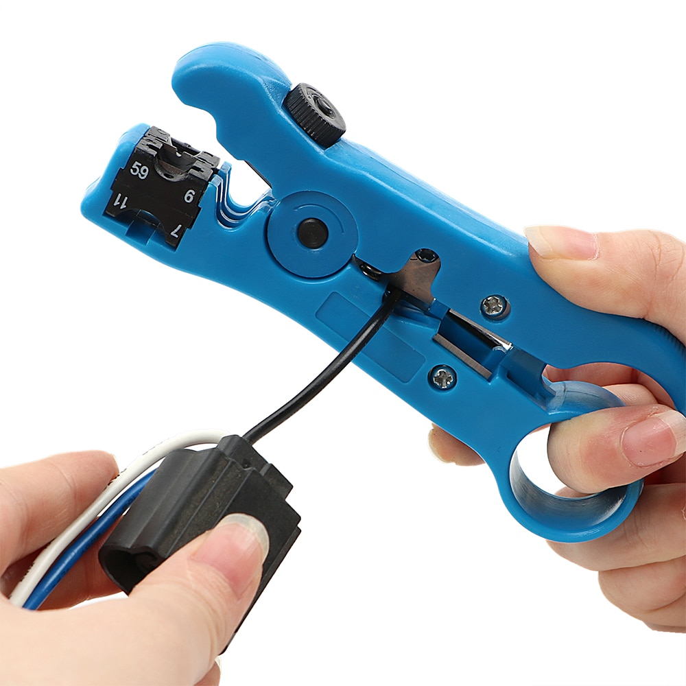 Doe-het-zelf elektrische striptangen, striptang voor utp/stp ,  rg59 rg6 rg7 rg11 kabeltangen