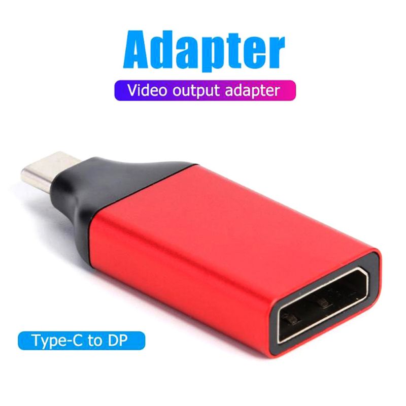 USB C Naar DP 4K Converter, Type C (Compatibel Met Thunderbolt 3) display Port Adapter Voor MacBook Pro, MacBook Air