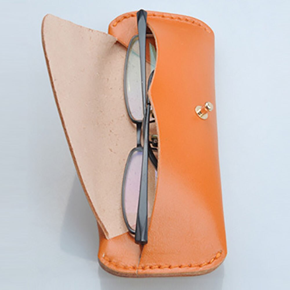 Spectacle Case Sewing Pattern Acrylic Leather Template DIY Handmade Leathercrafts Tool