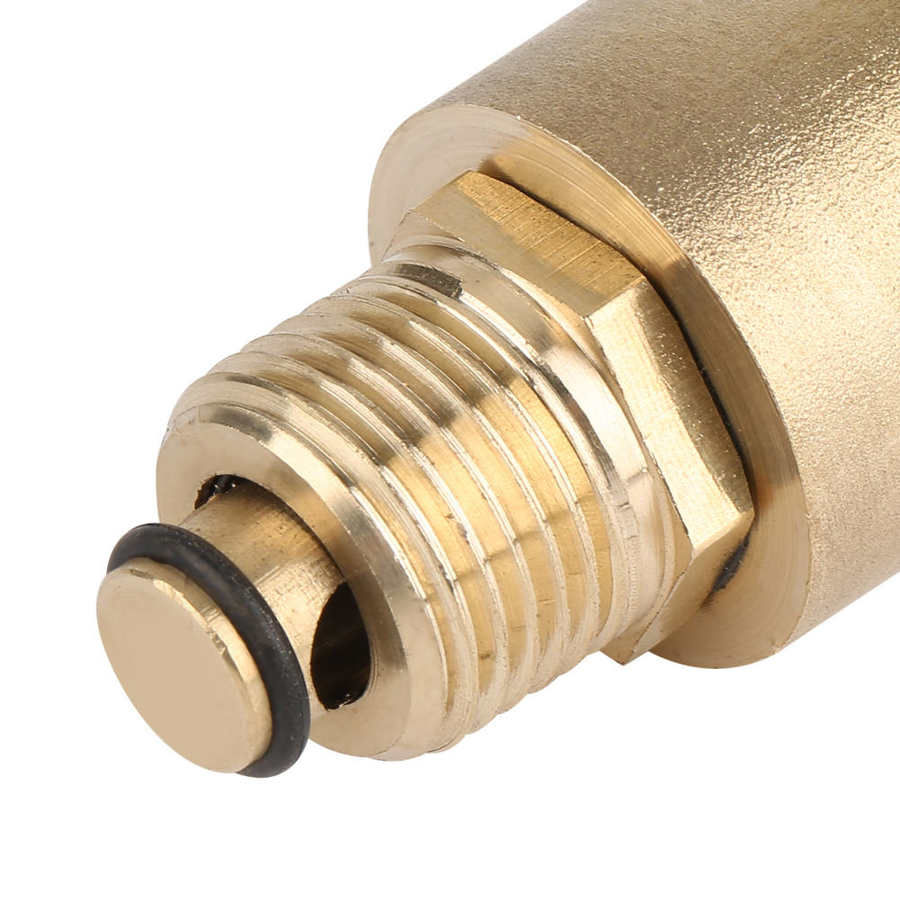 Ilmanpoistoventtiili messinki automaattinen ilmanpoistoventtiili  dn15 /2 2.8 x 1.9in 114g/4.0oz poistoventtiili aurinkolämmittimen paineelle