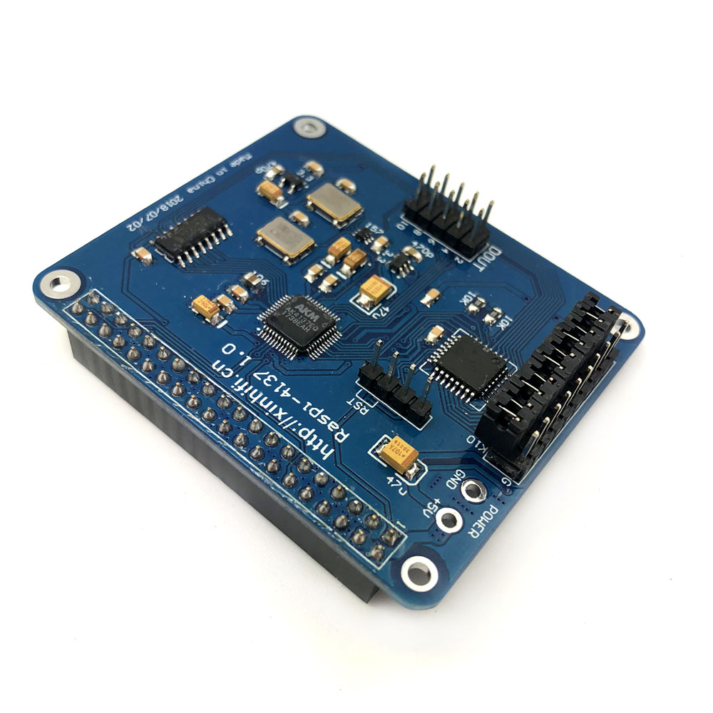 Lusya Raspi-4137 Raspberry Pi Digital Broadcasting Network Player Supports 32bit 384K DSD256 F5-011