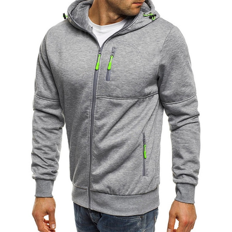 Mannen Sport Casual Wear Rits Copine Mode Tij Jacquard Hoodies Fleece Jas Herfst Sweatshirts Herfst Winter Jas