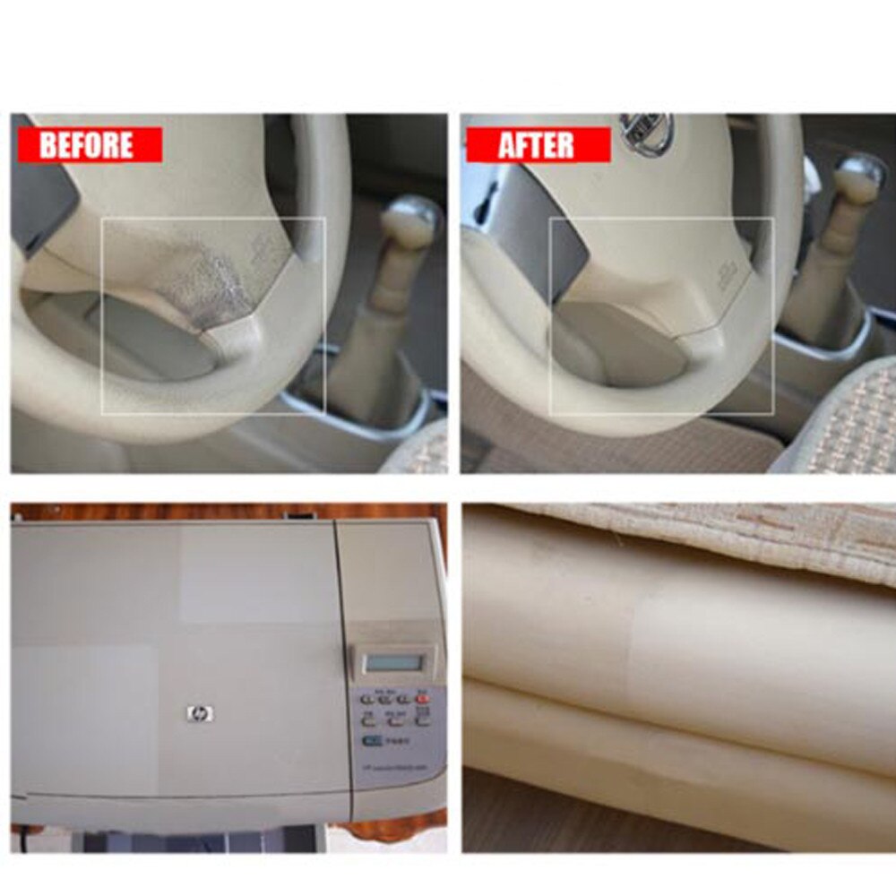 Agente de limpieza Interior para coche multifuncional, agente de limpieza Universal para coche, revestimiento de plástico renovado, limpiador con luz, 200ml
