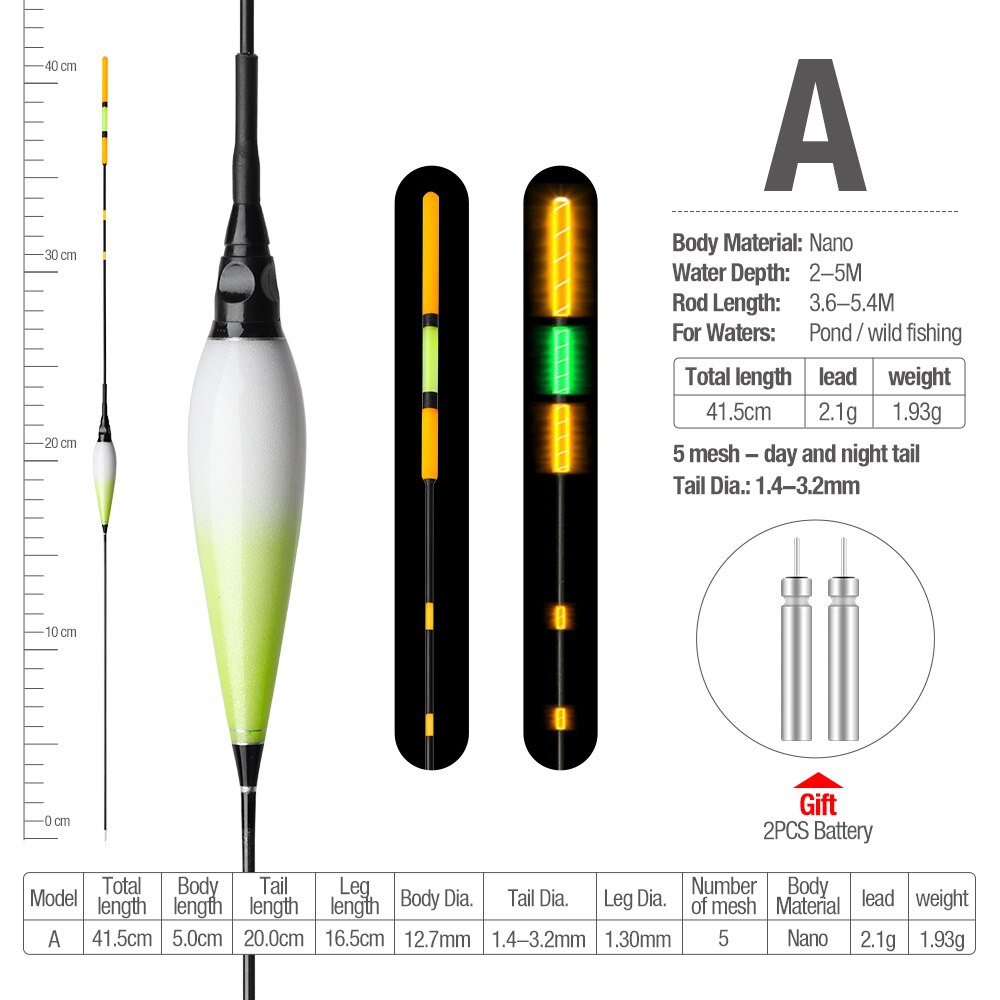 USB Angel-Akku Set - Wiederaufladbare Batterien Für Leuchtposen