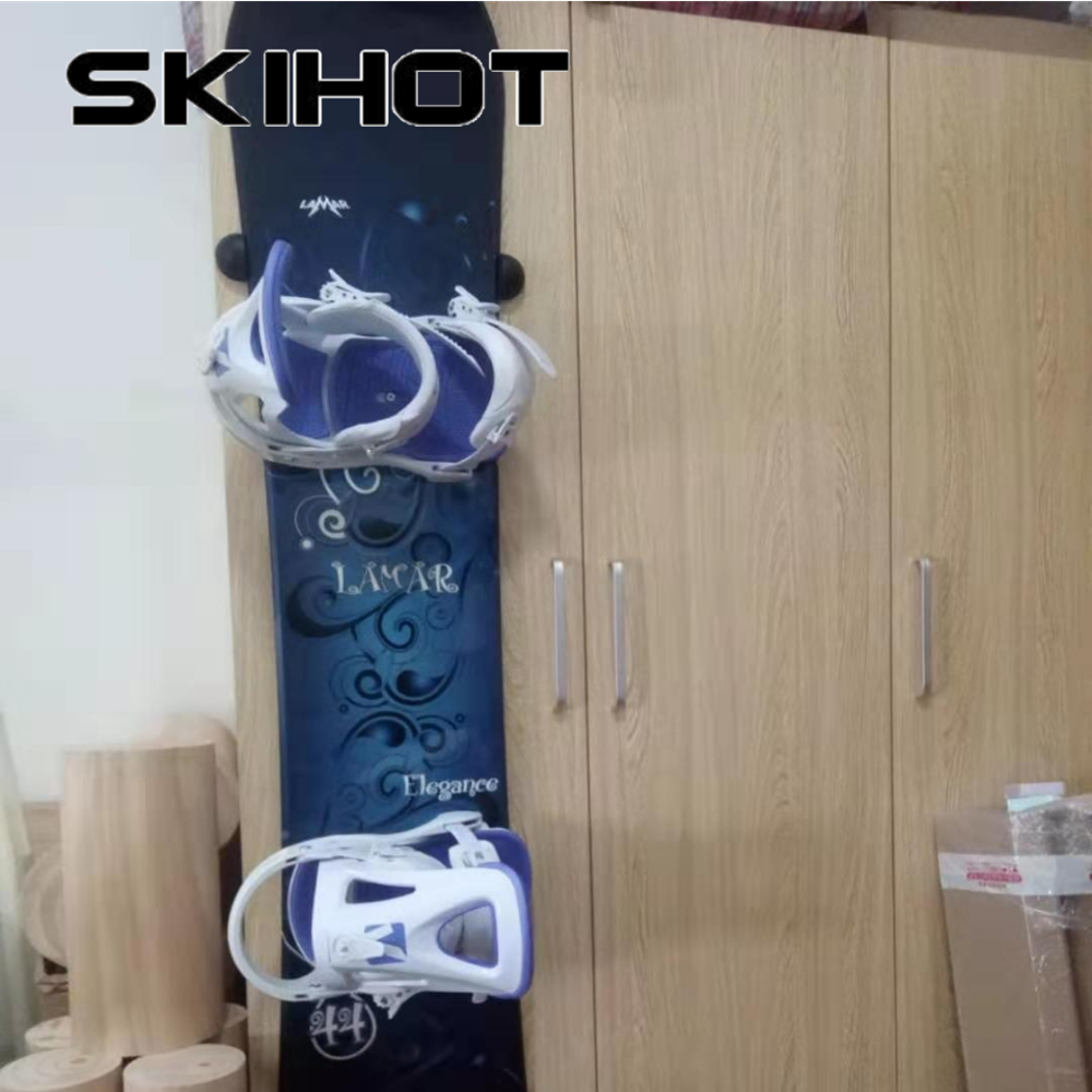 SKIHOT-étagère de ski simple ou double planche, accessoire mural pour ski