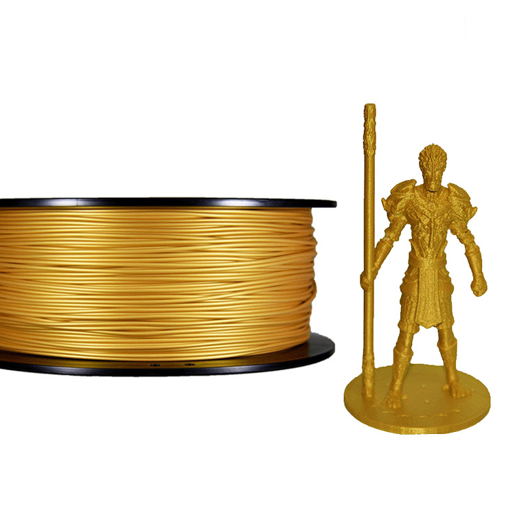 20% Percent Metal +80% PLA 3d printer filament Metal PLA Filament 1.75mm Brozne Aluminium Copper impressora 3d filamento