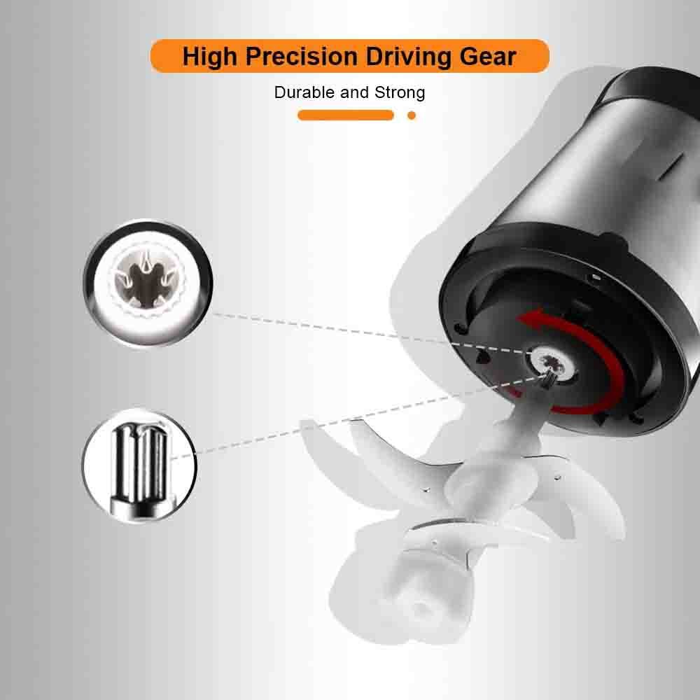 2L Household 304 Stainless Steel Meat Grinder Multifunctional Electric Meat Grinder Kitchen Stuffing Mixer Small Cooking Machine