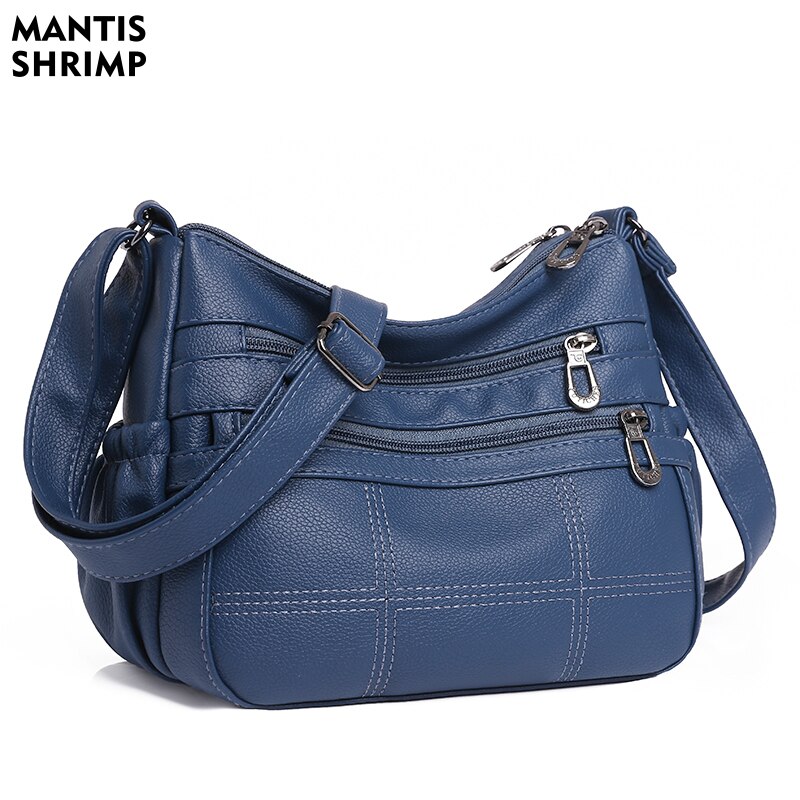 retro-taschen für damen, klassische Bote-Taschen, schultertaschen, schlichte damen-crossbody-handtaschen aus pu-leder