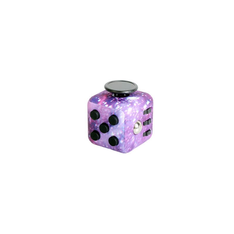 Anxiety Stress Relief Attention Decompression Plastic Focus Fidget Gaming Dice Toy For Children Adult: style 13