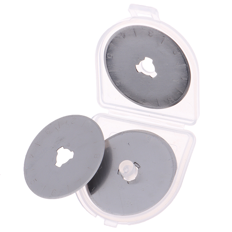 2/5Pcs 28mm Rotary Cutter Blades Sharp Leather Blade Replacement Blade Fits For OLFA Fiskars DAFA Truecut Cutter Patchwork Tools