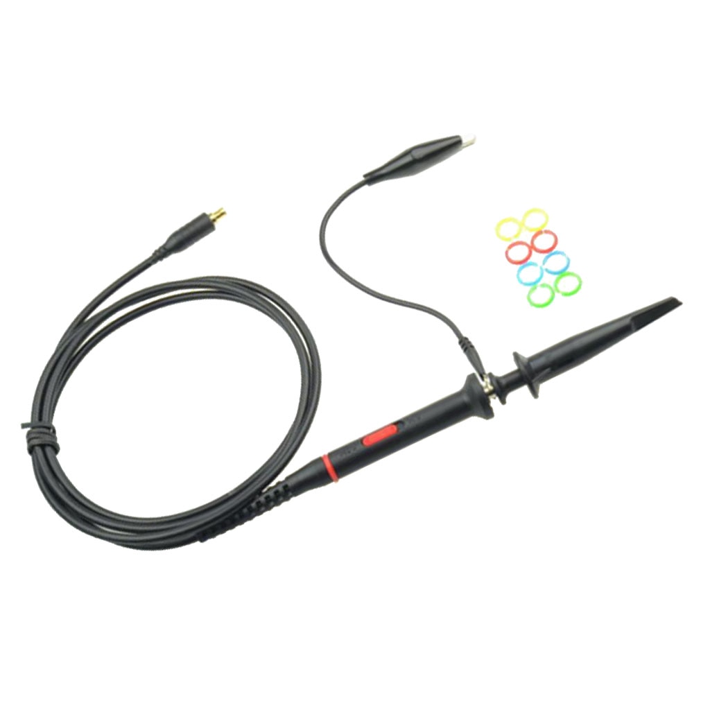 Handheld Oscilloscope MCX Clip Probes, Oscilloscope Test Leads with Alligator Clip