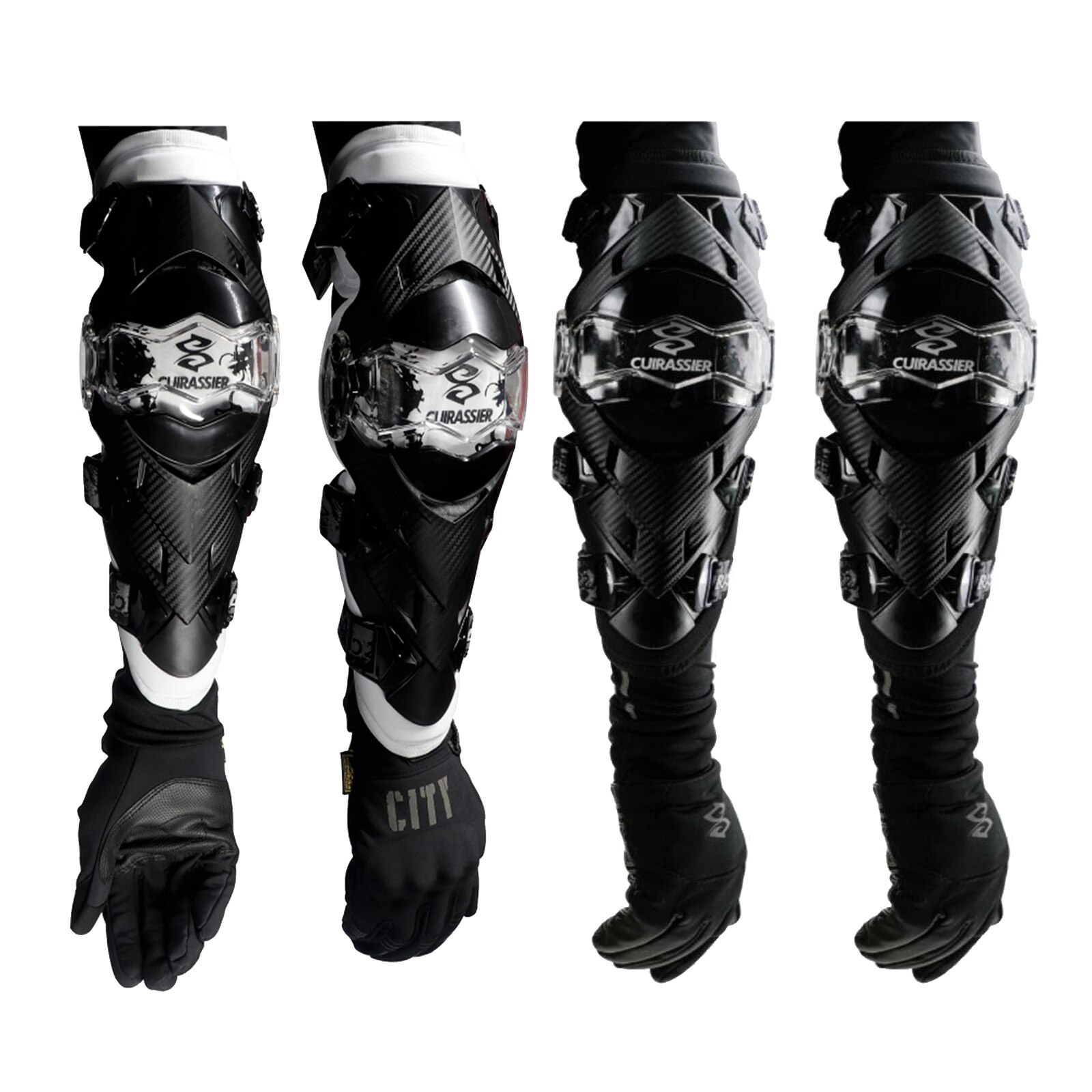 Cuirassier E09 Motorcycle Elbow Protector Elbow Guards Motocross Dirt Bike MTB Protection Pads ( 1 Pair)