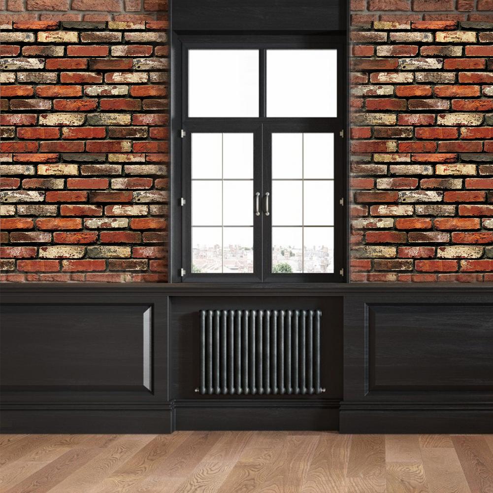 3D Stereo SA1015 Simulation Stone Brick Wallpaper Peel And Stick Waterproof Wall Stickers Brick Stone Self Adhesive Wallpaper